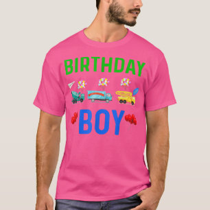 T-shirt Anniversaire Camion Toddler Fête Anniversaire Garç