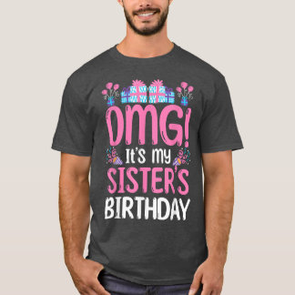 T-shirt Anniversaire CelebrandOMG Ses Mes Soeurs Anniversa
