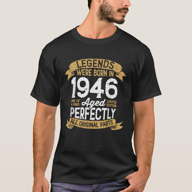 T-shirt Anniversaire Classique Drôle Conception Pour Éditi (Devant)