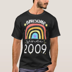 T-shirt anniversaire de 14 ans stupéfiant depuis 2009 14e