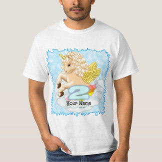 T-shirt Anniversaire de 2 ans Unicorne
