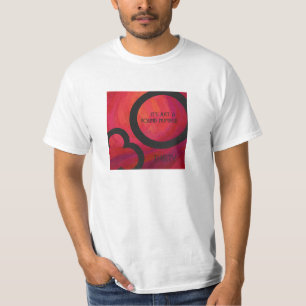 T-shirt Anniversaire de 30 ans, une décennie rouge