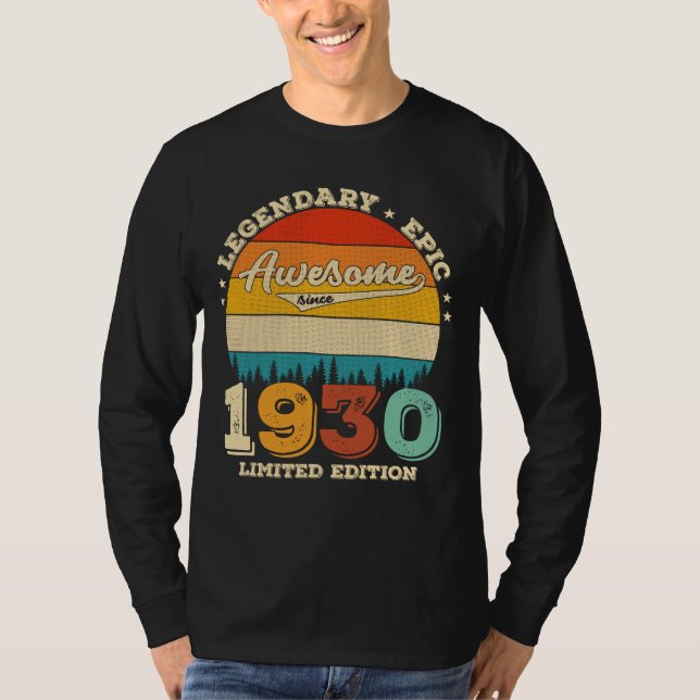 T-shirt anniversaire de 95 ans Retro Magnifique 95e annive (Devant)