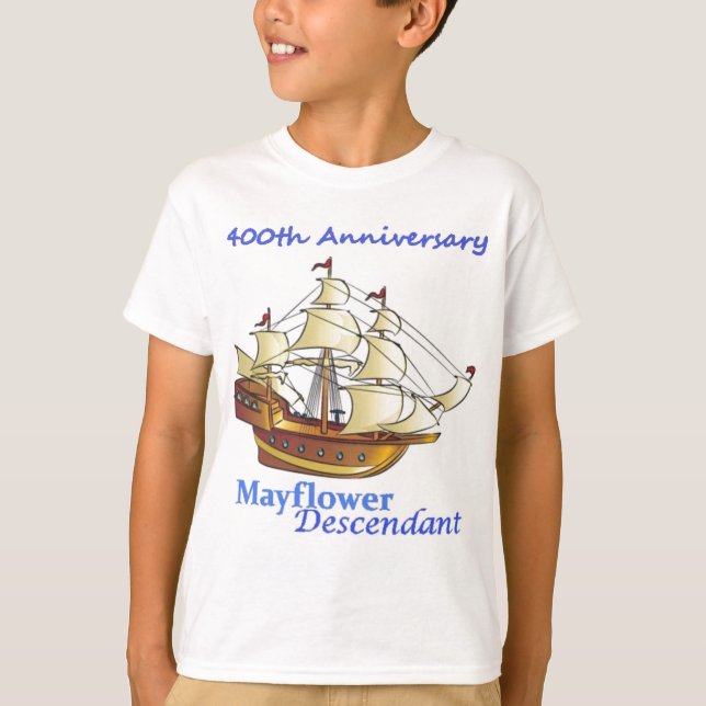 T-shirt Anniversaire de bateau de navigation de descendant (Devant)
