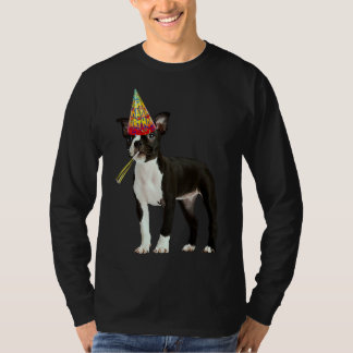 T-shirt Anniversaire de Boston Terrier