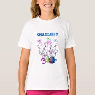 T-shirt Anniversaire de bowling
