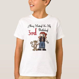 T-shirt Anniversaire de copain de pirate oh 3ème