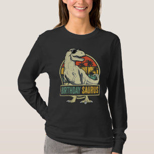 T-shirt Anniversaire de enfant Saurus Rex Dinosaur famille
