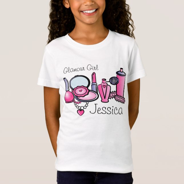 T-Shirt Anniversaire de fille de charme (Devant)