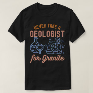 T-shirt Anniversaire de géologie, Pierres précieuses de gé