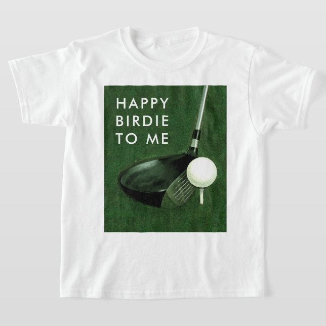 T-shirt Anniversaire de golf (Poser)