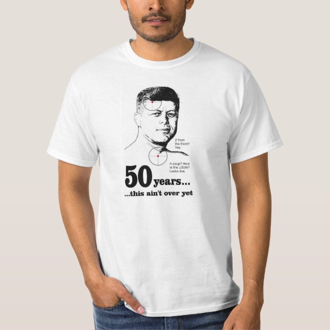 T-shirt Anniversaire de JFK cinquantième (Devant)