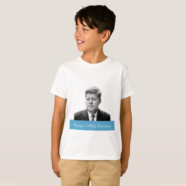 T-shirt Anniversaire de JFK le 100th (Devant entier)