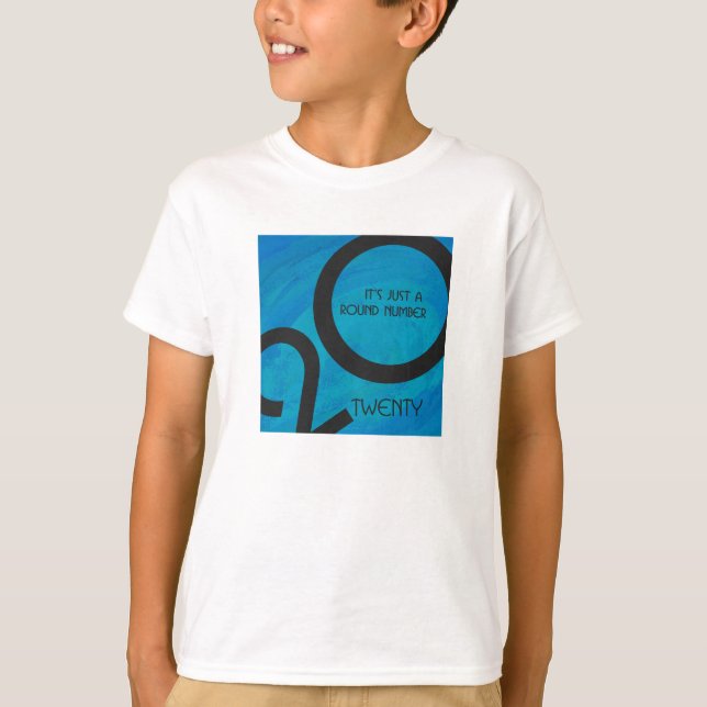 T-shirt Anniversaire de la Décennie bleue (Devant)