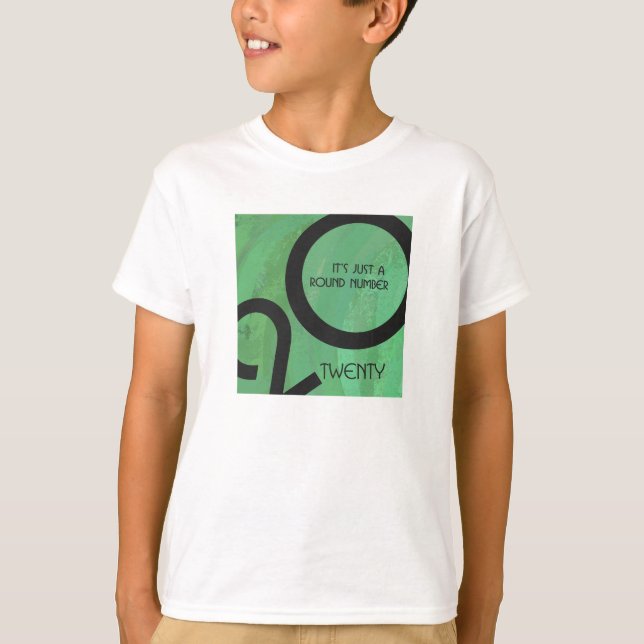 T-shirt Anniversaire de la Décennie verte (Devant)