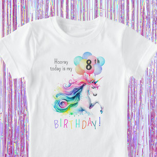 T-Shirt Anniversaire de la licorne magique