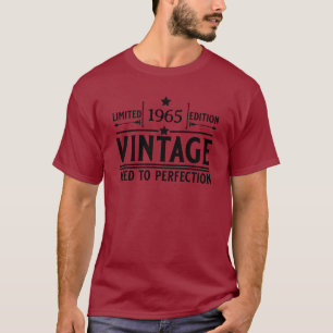 T-shirt Anniversaire de la perfection de l'âge