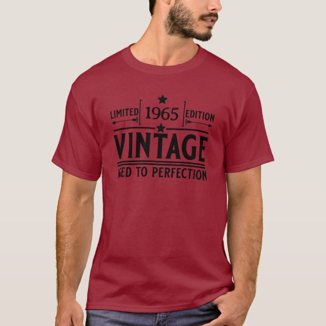 T-shirt Anniversaire de la perfection de l'âge (Devant)