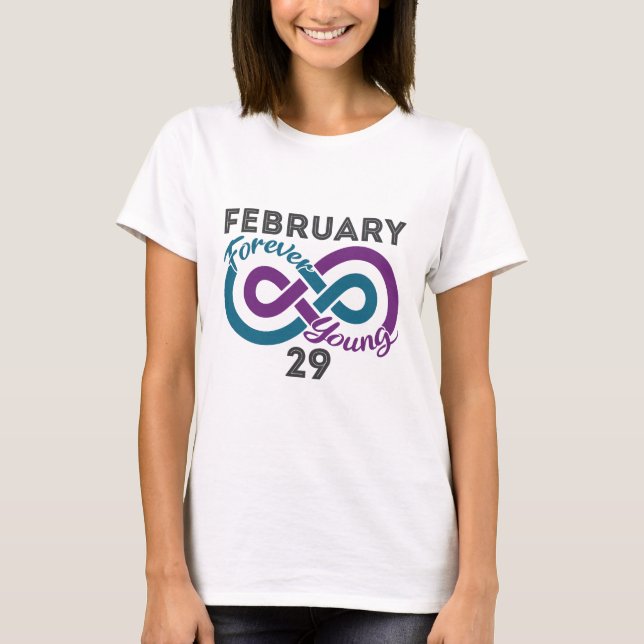 T-shirt Anniversaire de l'année du jeune bond (Devant)