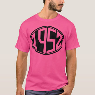 T-shirt Anniversaire de l'Hipster rétro 1952