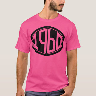 T-shirt Anniversaire de l'Hipster rétro 1960