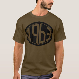 T-shirt Anniversaire de l'Hipster rétro 1963