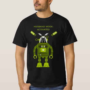 T-shirt Anniversaire de Mari Robot Drôle