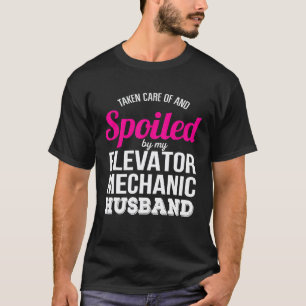 T-shirt Anniversaire de mariage de l'épouse du mécanicien