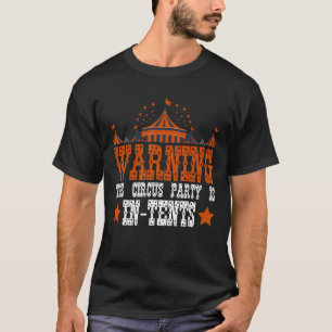 T-shirt Anniversaire De Ringmaster Circus Pour Une Fête De