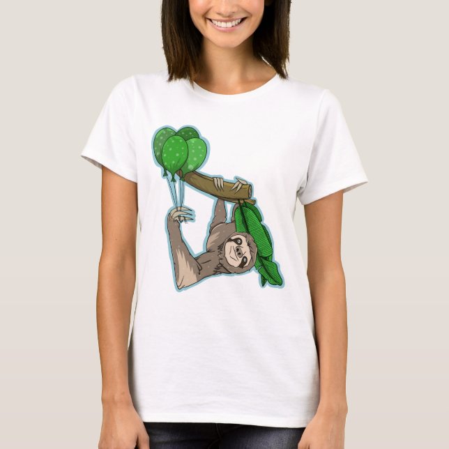 T-shirt Anniversaire de Sloth (Devant)