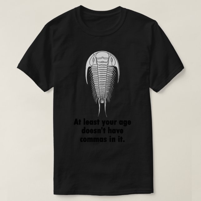 T-shirt Anniversaire de Trilobite 6 (Design devant)
