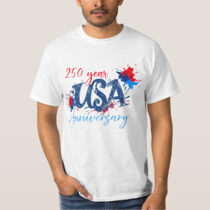T-shirt anniversaire des 250 ans des États-Unis