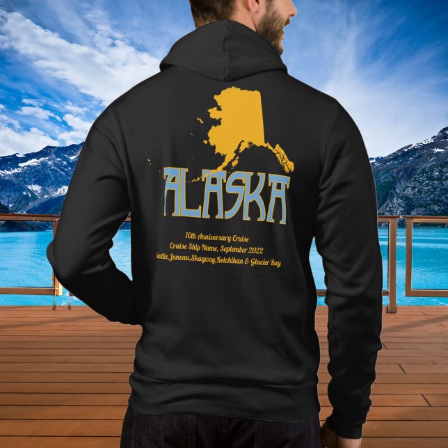 T-shirt Anniversaire des vacances de la famille Alaska (Alaska Vacation )