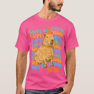 T-shirt Anniversaire drôle de Capybara