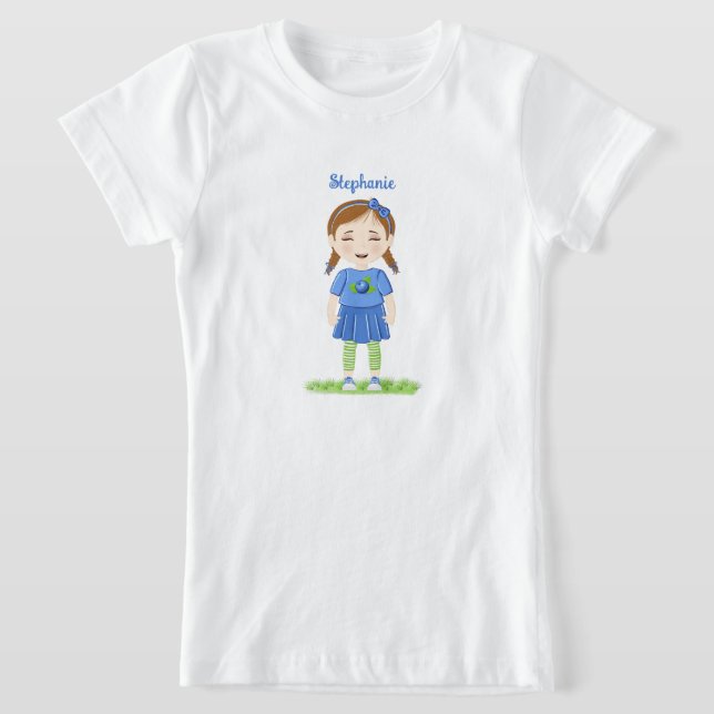 T-Shirt Anniversaire du bleuet (Poser)