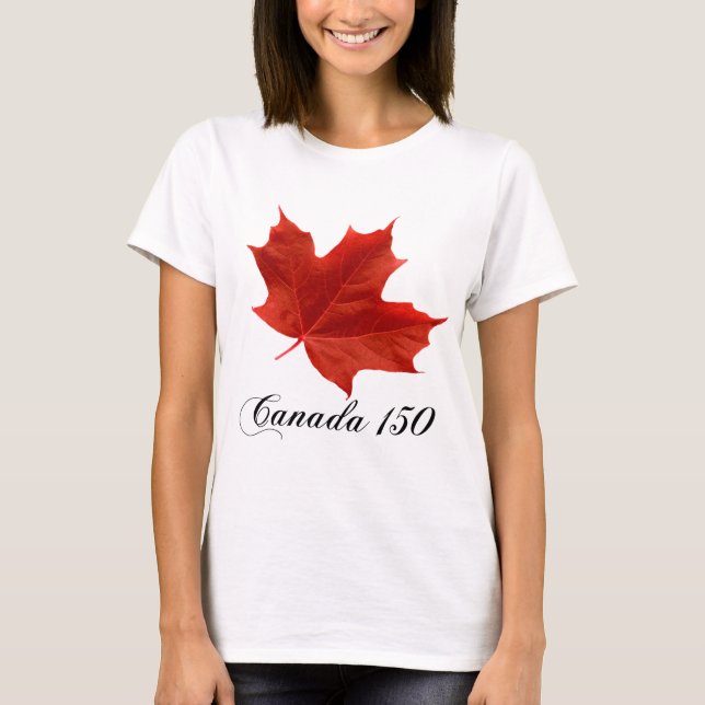 T-shirt Anniversaire du Canada le 150th (Devant)