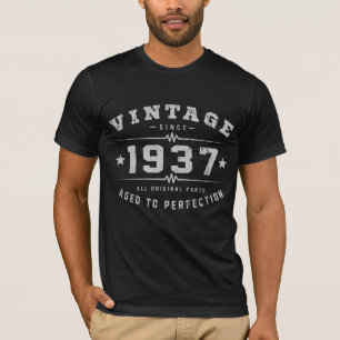 T-shirt Anniversaire du cru 1937