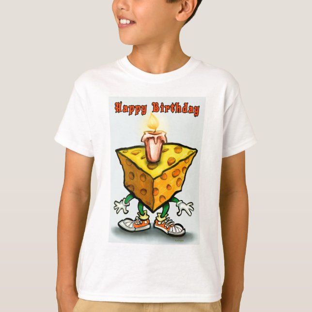 T-shirt Anniversaire du fromage (Devant)