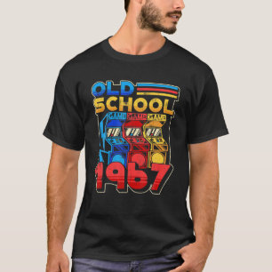 T-shirt Anniversaire du joueur de l'ancienne école 1967 Re