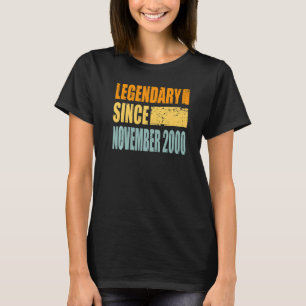 T-shirt Anniversaire En Octobre 2000