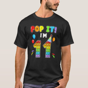 T-shirt Anniversaire Enfants Pop C'est 11 ans 11e annivers