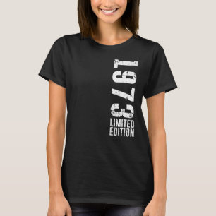 T-shirt Anniversaire et vintage 1973