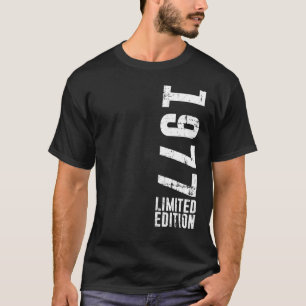 T-shirt Anniversaire Et Vintage 1977