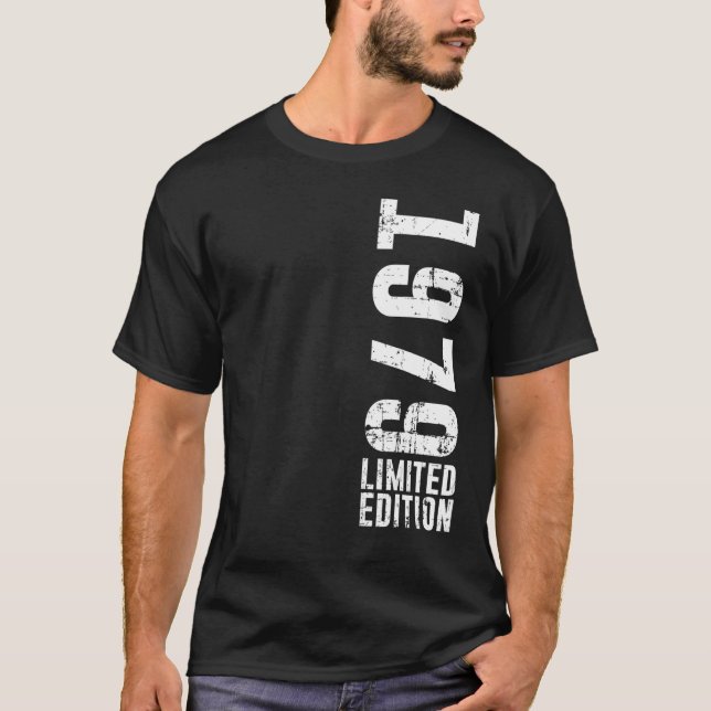 T-shirt Anniversaire Et Vintage 1979 (Devant)