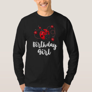 T-shirt Anniversaire Fille Correspondant Ladybug Anniversa