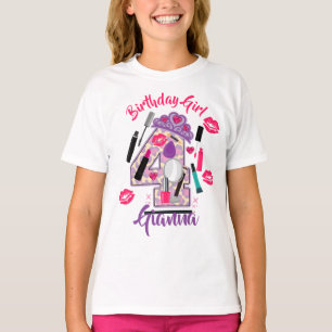 T-shirt Anniversaire Fille Quatre 4 Spa