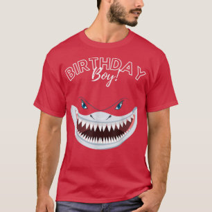T-shirt Anniversaire Garçon Adulte requin Garçon Anniversa