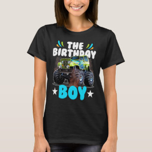 T-shirt Anniversaire Garçon Monster Truck Matching Famille