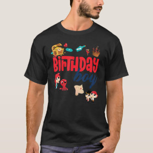 T-shirt Anniversaire Garçon Pirate Anniversaire Thème de f