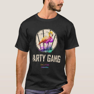 T-shirt Anniversaire Groupe Correspondance Parti Gang T Ch